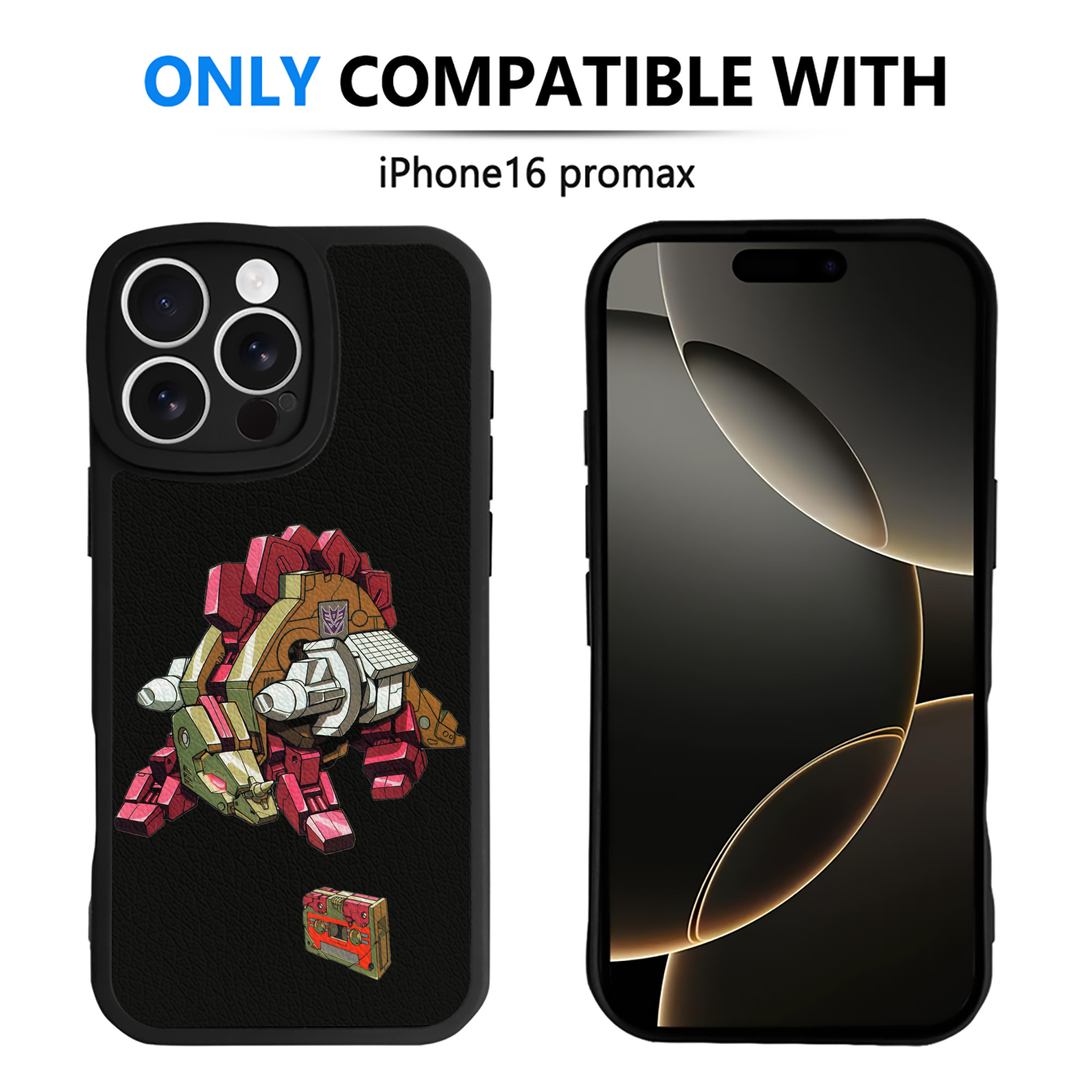 （画像用）  【iPhone 16シリーズ対応】シリコンスマホケース（レザー調） 材質：シリコン